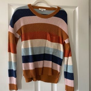 Madewell striped sweater